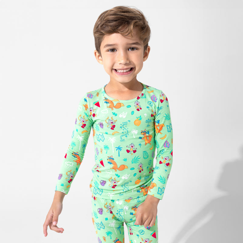 Dora: Boots' Jungle Adventure Bamboo Kids Pajamas
