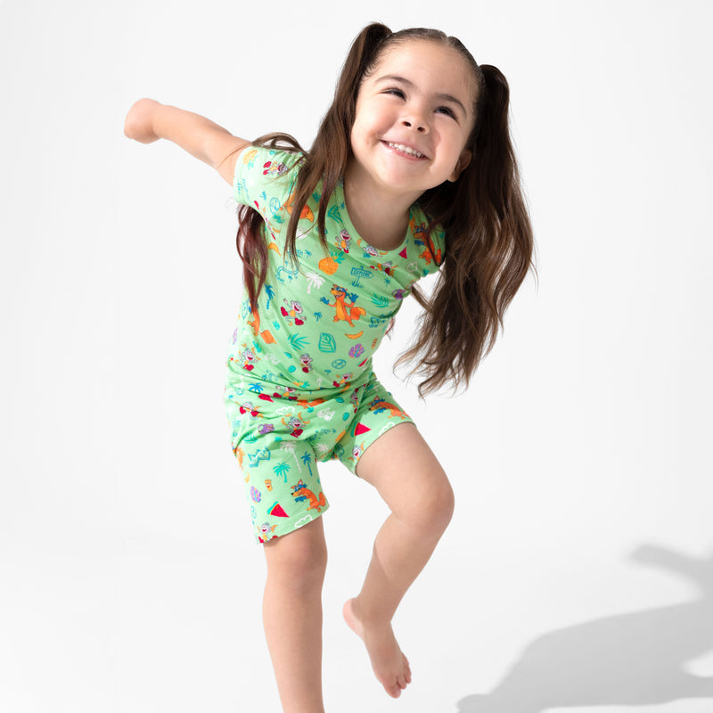 Dora: Boots' Jungle Adventure Bamboo Kids Pajama Short Set