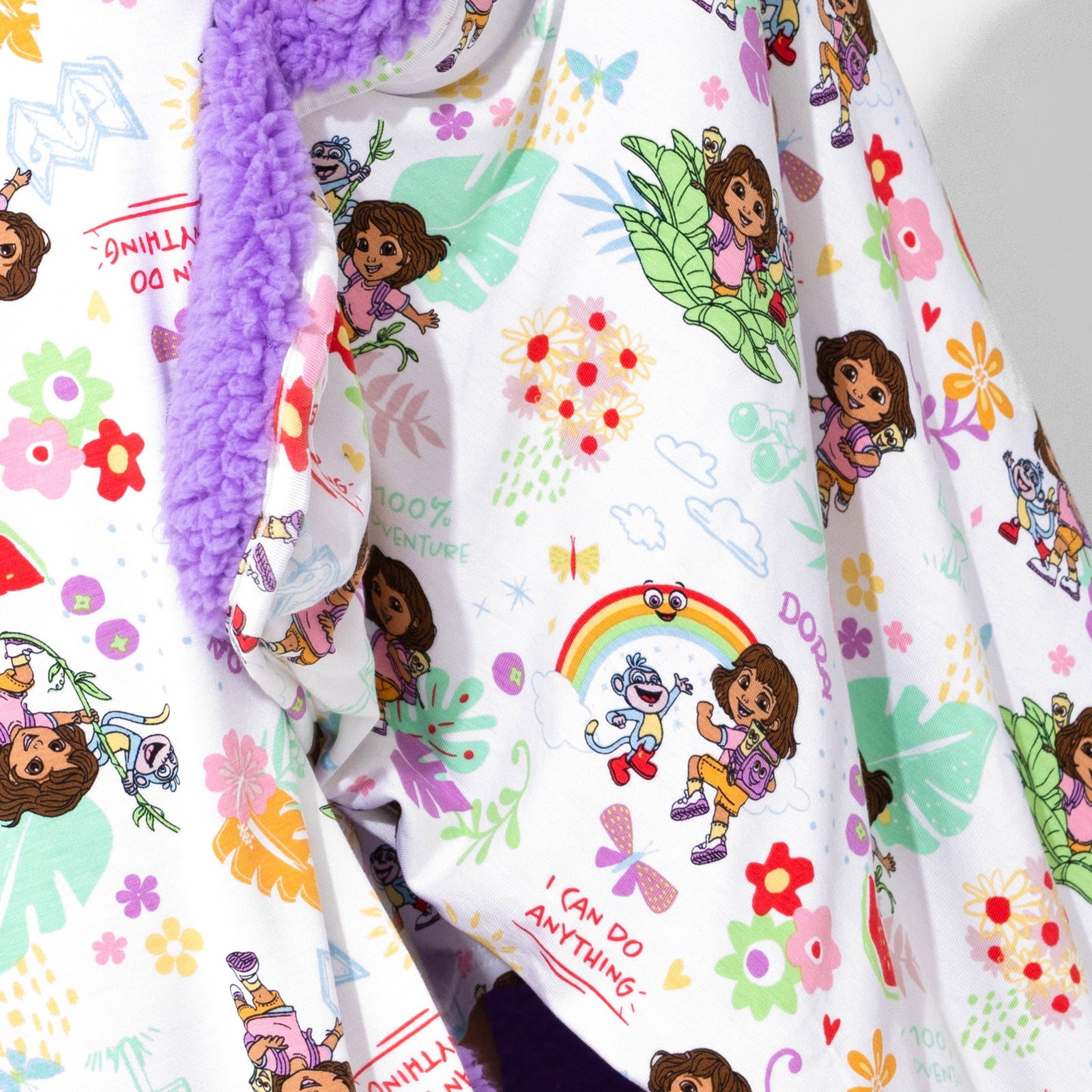 Dora: Tropical Dreams Bamboo Sherpa Blanket