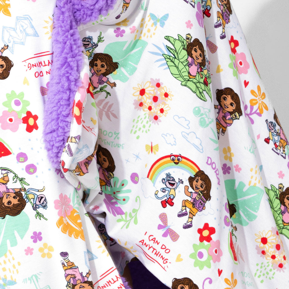 Dora: Tropical Dreams Bamboo Sherpa Blanket