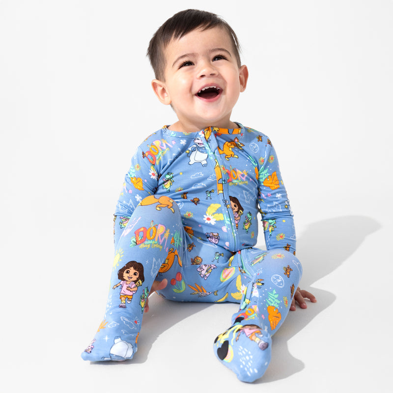 Dora: Fiesta Fun Bamboo Convertible Footie