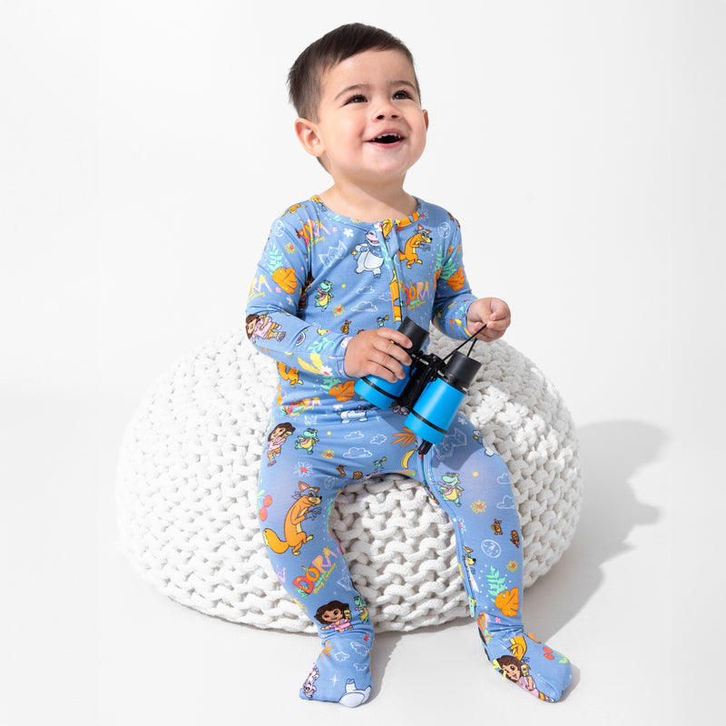 Dora: Fiesta Fun Bamboo Convertible Footie