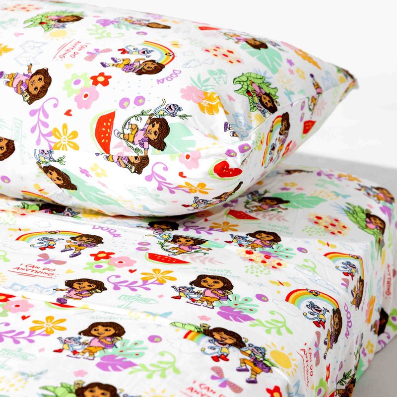Dora: Tropical Dreams Bamboo Twin Sheet Set