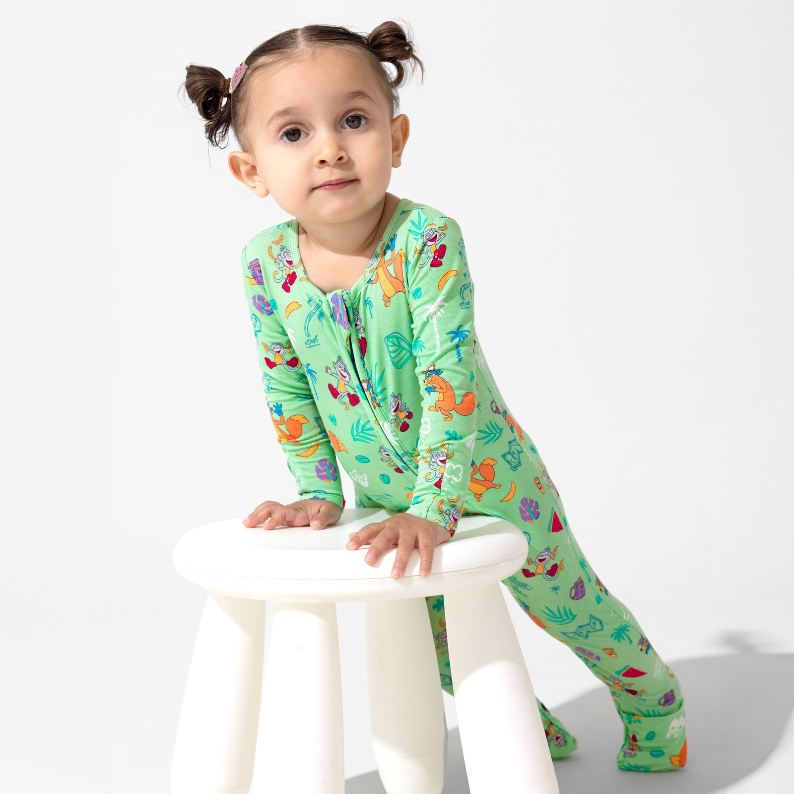 Dora: Boots' Jungle Adventure Bamboo Convertible Footie