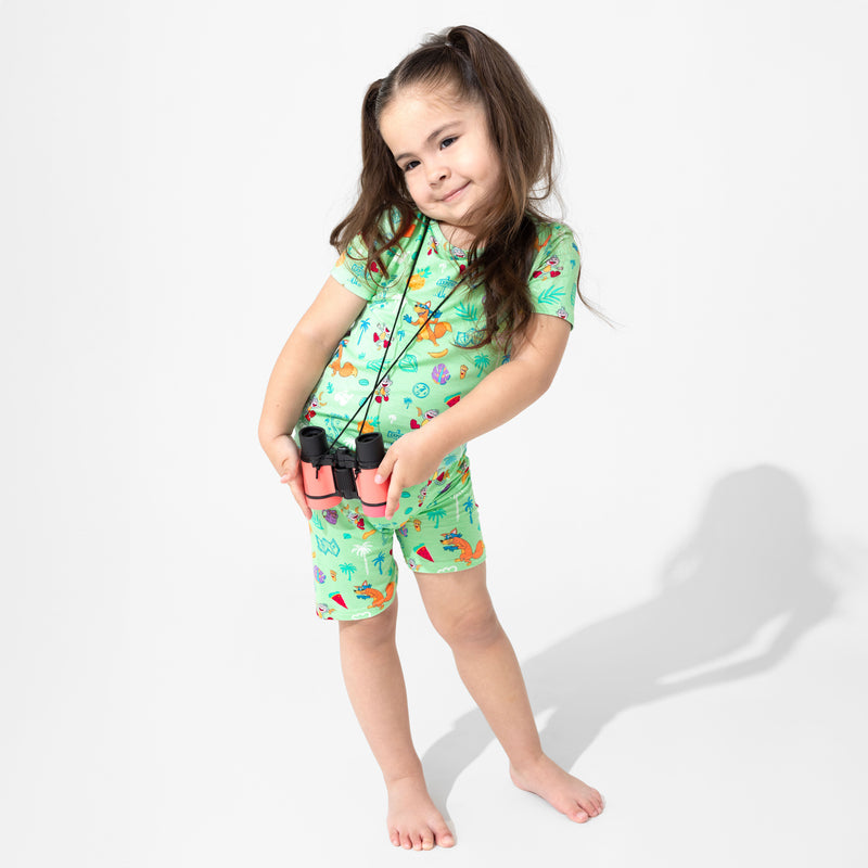 Dora: Boots' Jungle Adventure Bamboo Kids Pajama Short Set