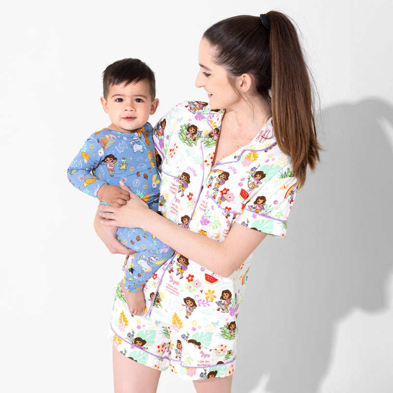 Dora: Tropical Dreams Bamboo Women's Pajama Short Set