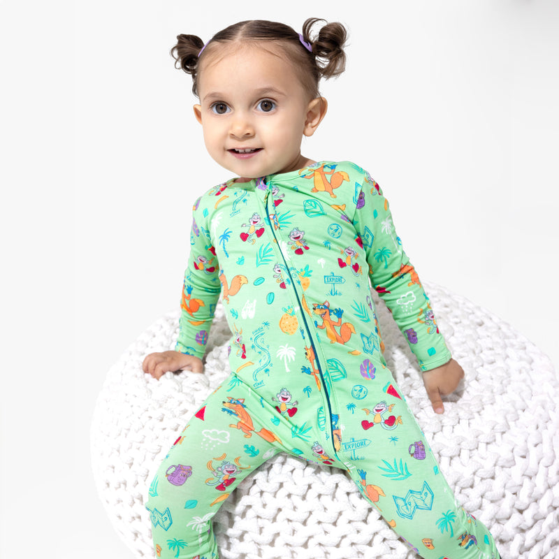 Dora: Boots' Jungle Adventure Bamboo Convertible Footie