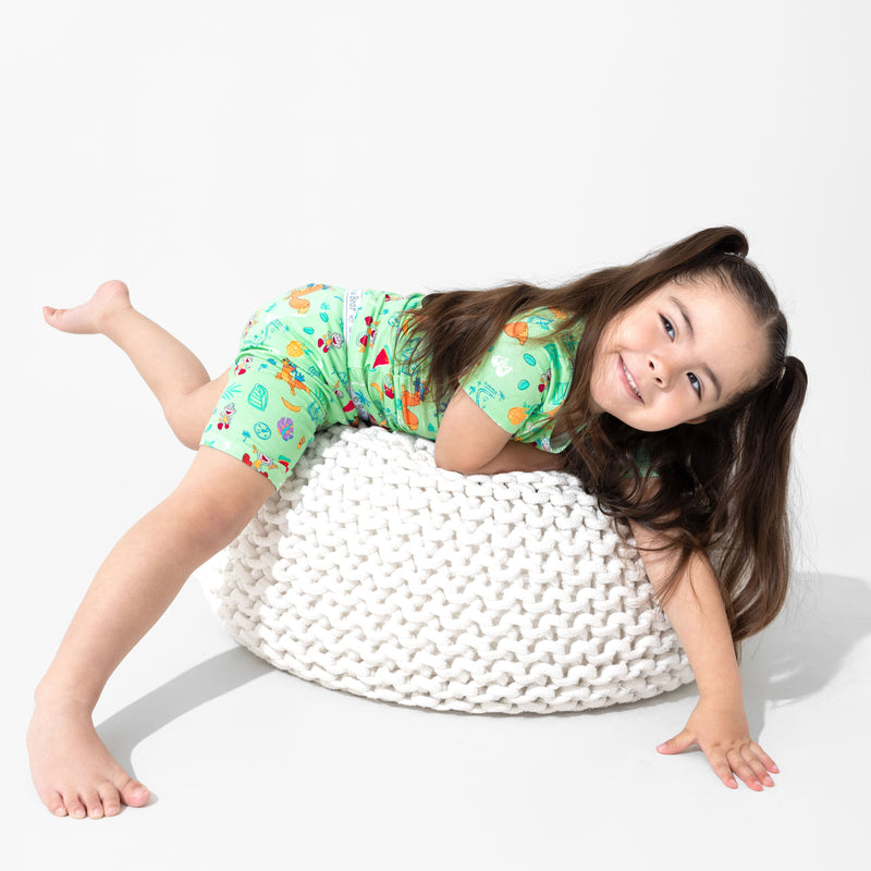 Dora: Boots' Jungle Adventure Bamboo Kids Pajama Short Set