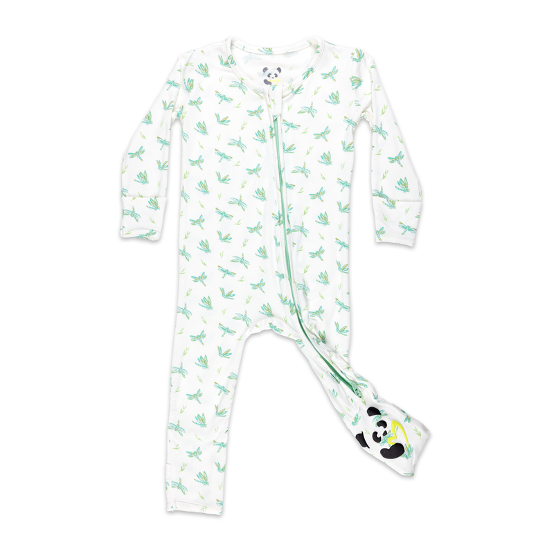 Dragonfly Bamboo Convertible Footie