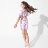 Tea Party Bamboo Kids Pajama Short Set