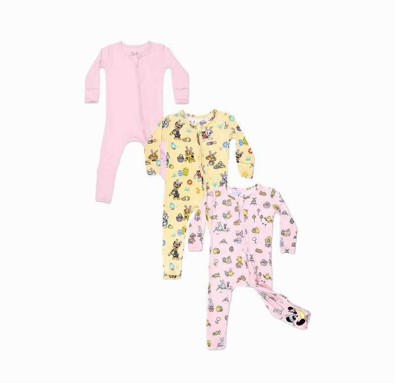 Easter Snuggle Bundle - Bamboo Convertible Footies