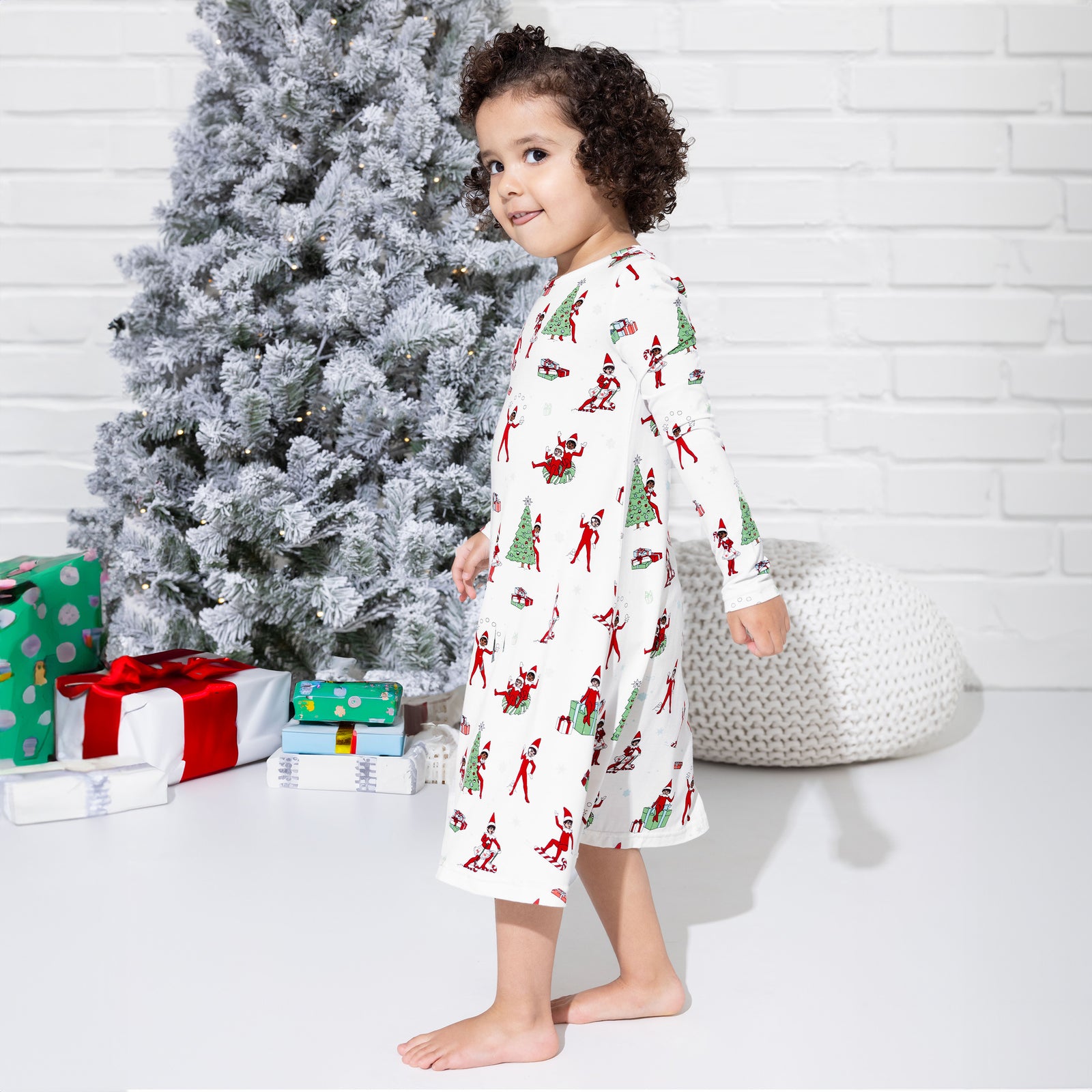 The Elf on The Shelf Christmas Bamboo Dress 2T