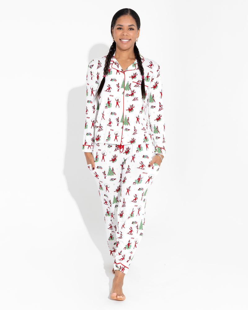 The Elf On The Shelf Bamboo Women's Pajama Set