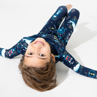 New Year's Worldwide Countdown Bamboo Kids Pajamas