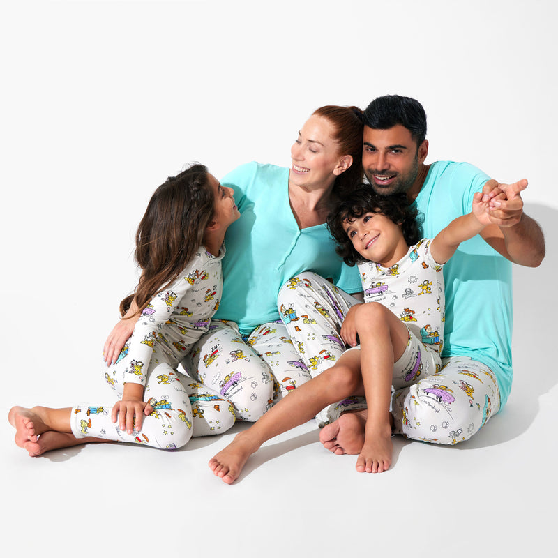 Garfield & Friends Bamboo Kids Pajama Short Set