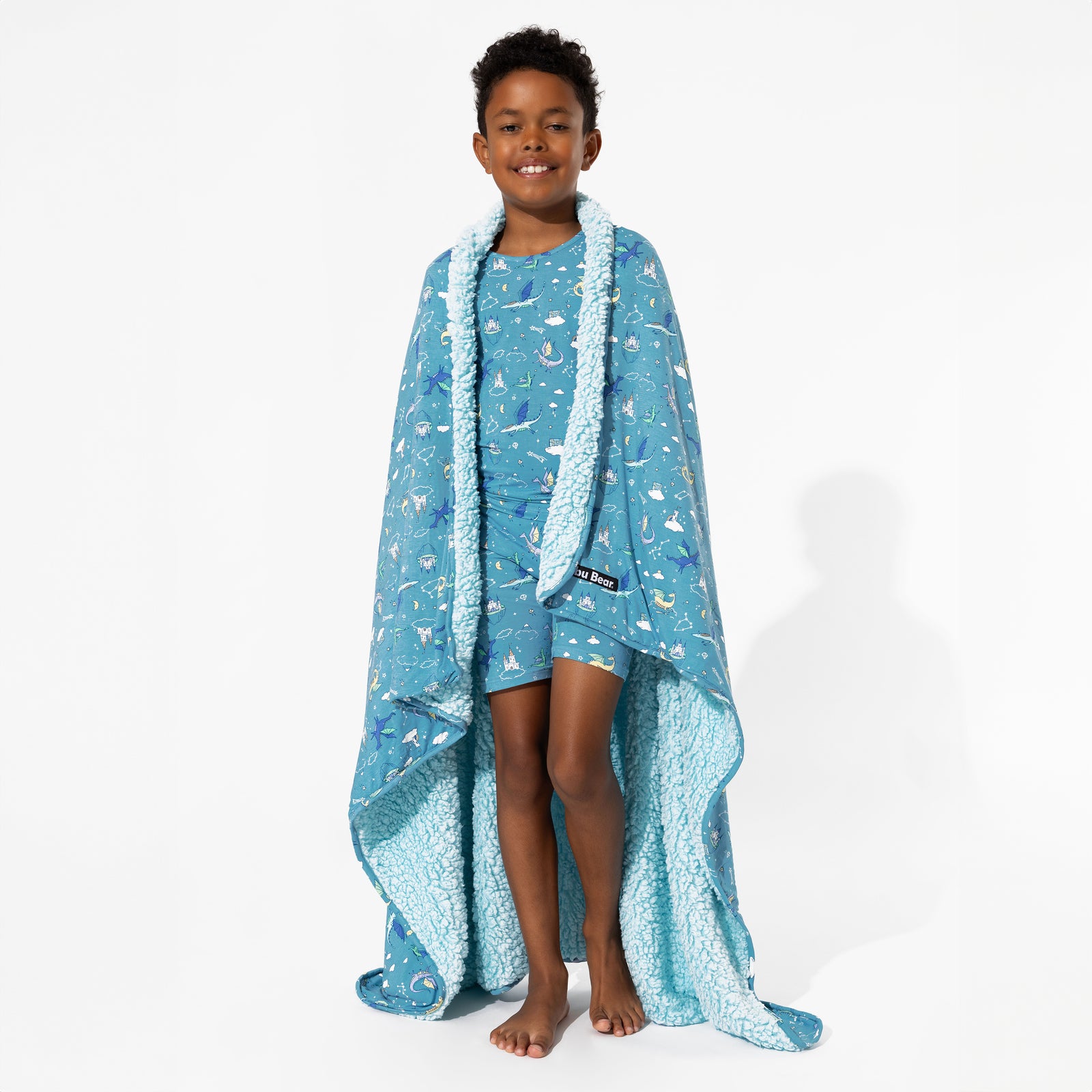 Dragon Dreams Bamboo Kids Pajama Short Set