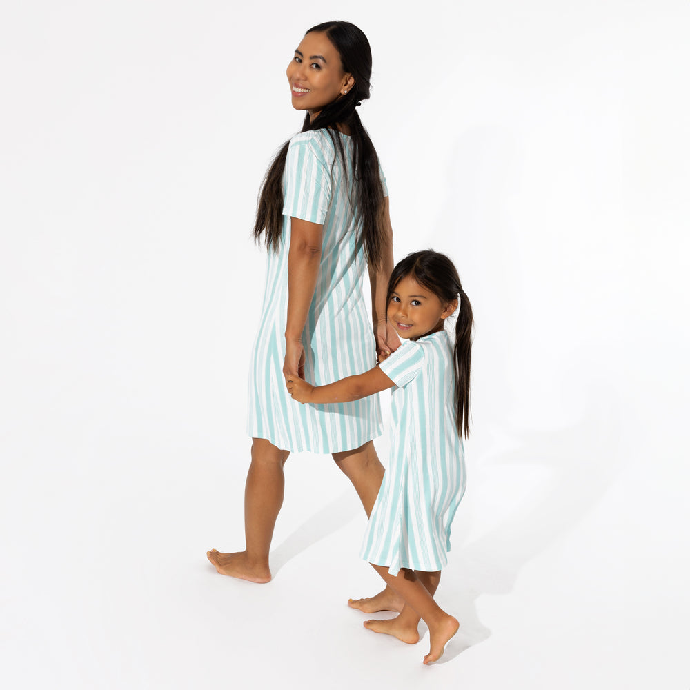 Slumber Stripes Bamboo Women's Nightgown