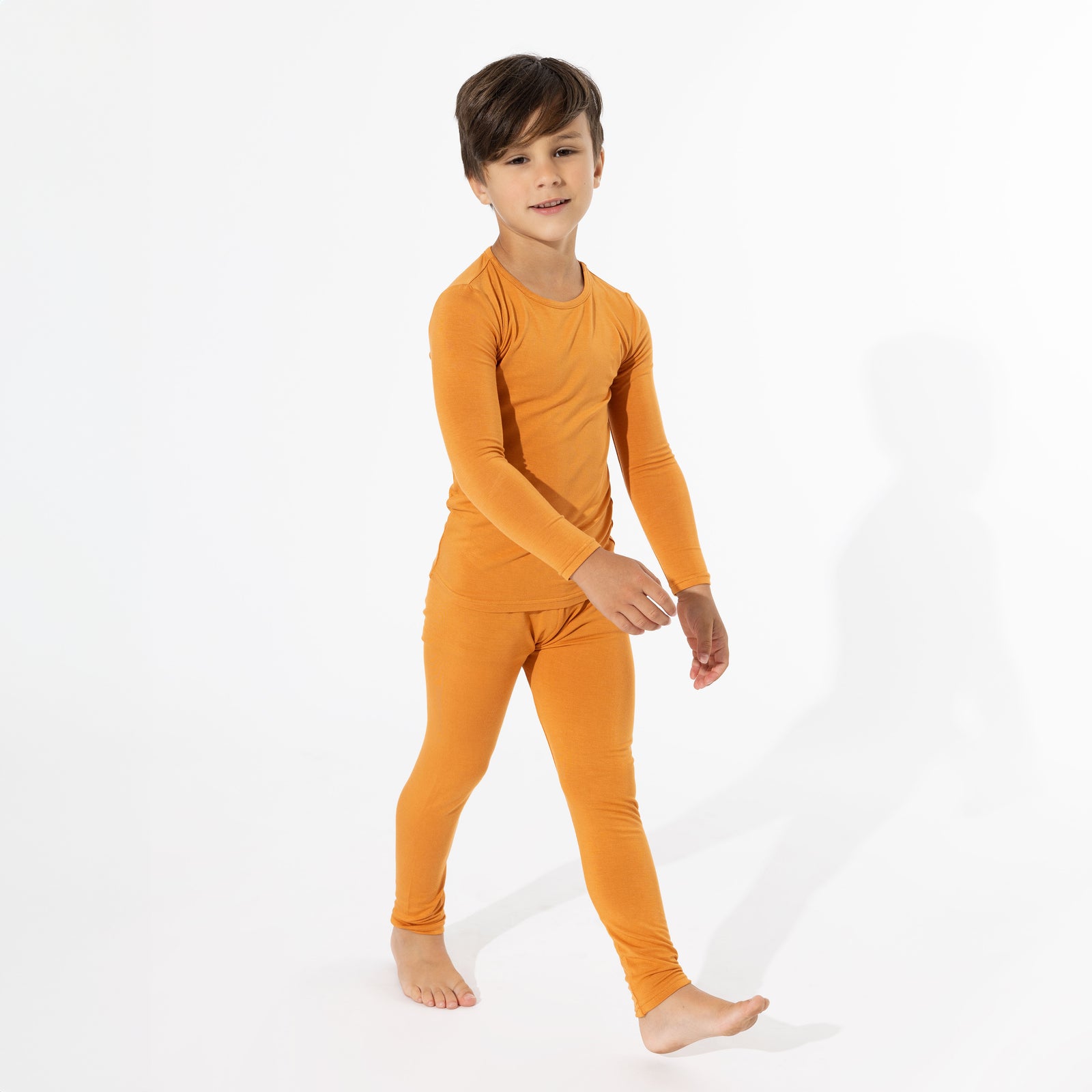 Pumpkin Spice  Bamboo Kids Pajamas
