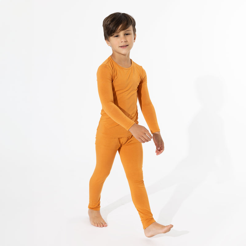 Pumpkin Spice  Bamboo Kids Pajamas