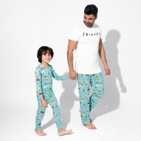 FRIENDS™: Central Perk Bamboo Men's Pajama Set