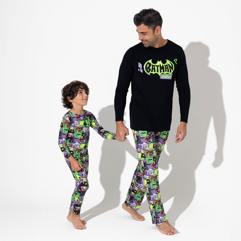 Batman Baddies Bamboo Kids Pajamas