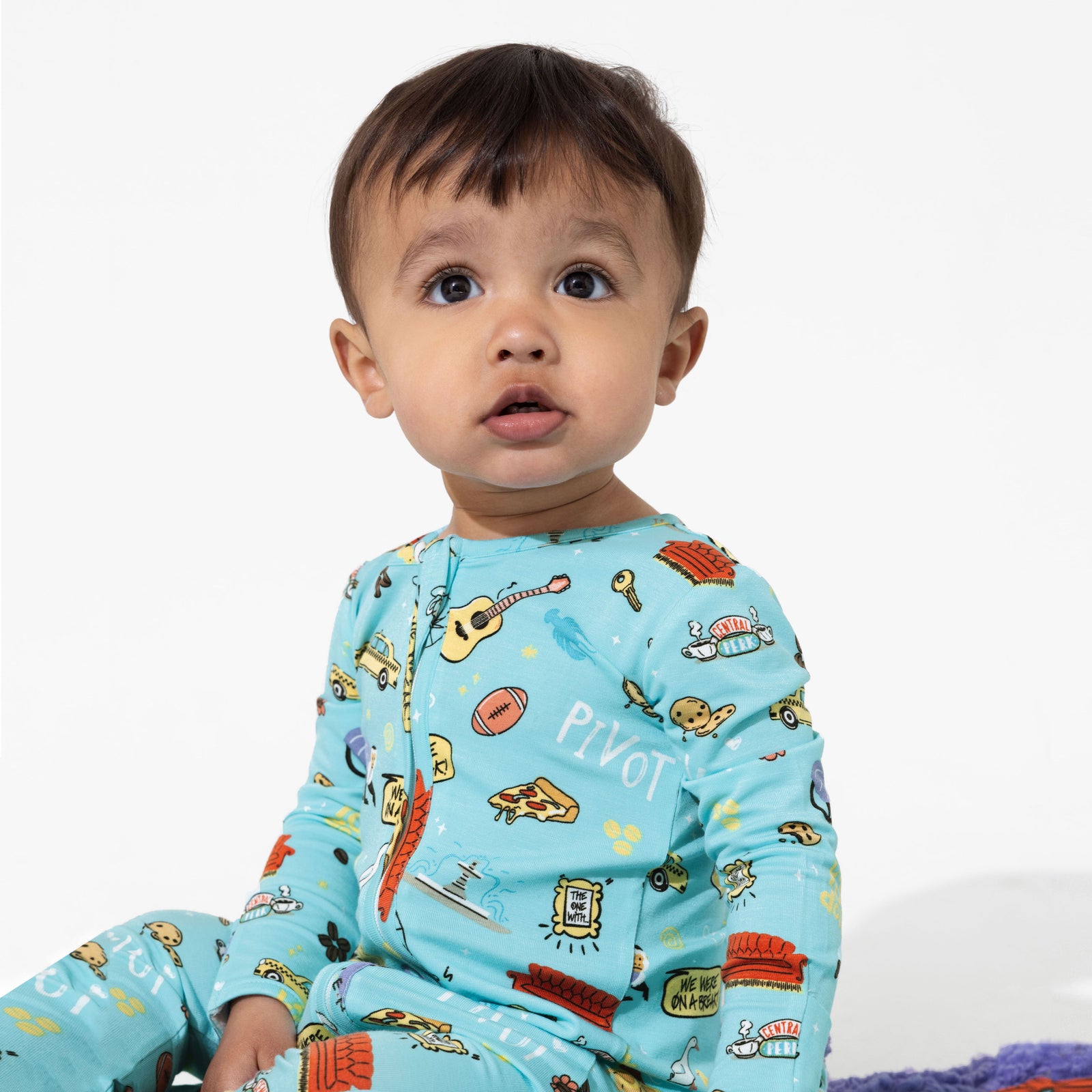 FRIENDS™: Central Perk Bamboo Convertible Footie