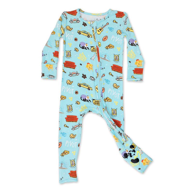 FRIENDS™: Central Perk Bamboo Convertible Footie