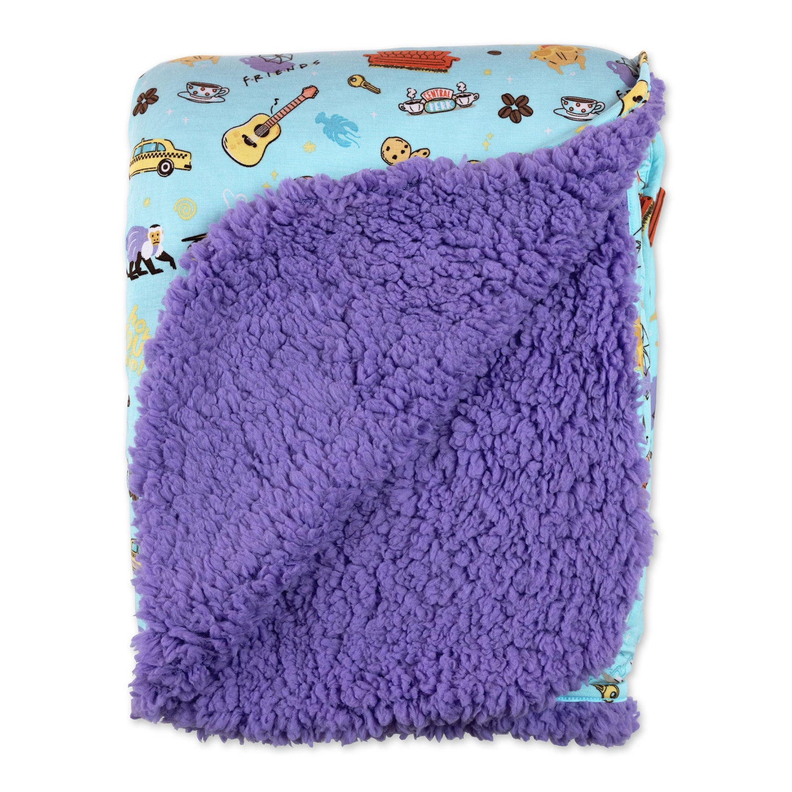 FRIENDS™: Central Perk Bamboo Sherpa Blanket
