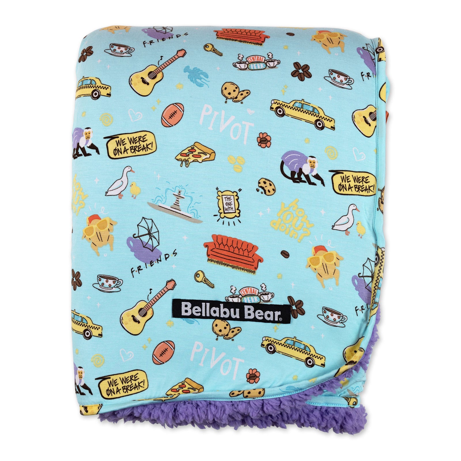 FRIENDS™: Central Perk Bamboo Sherpa Blanket