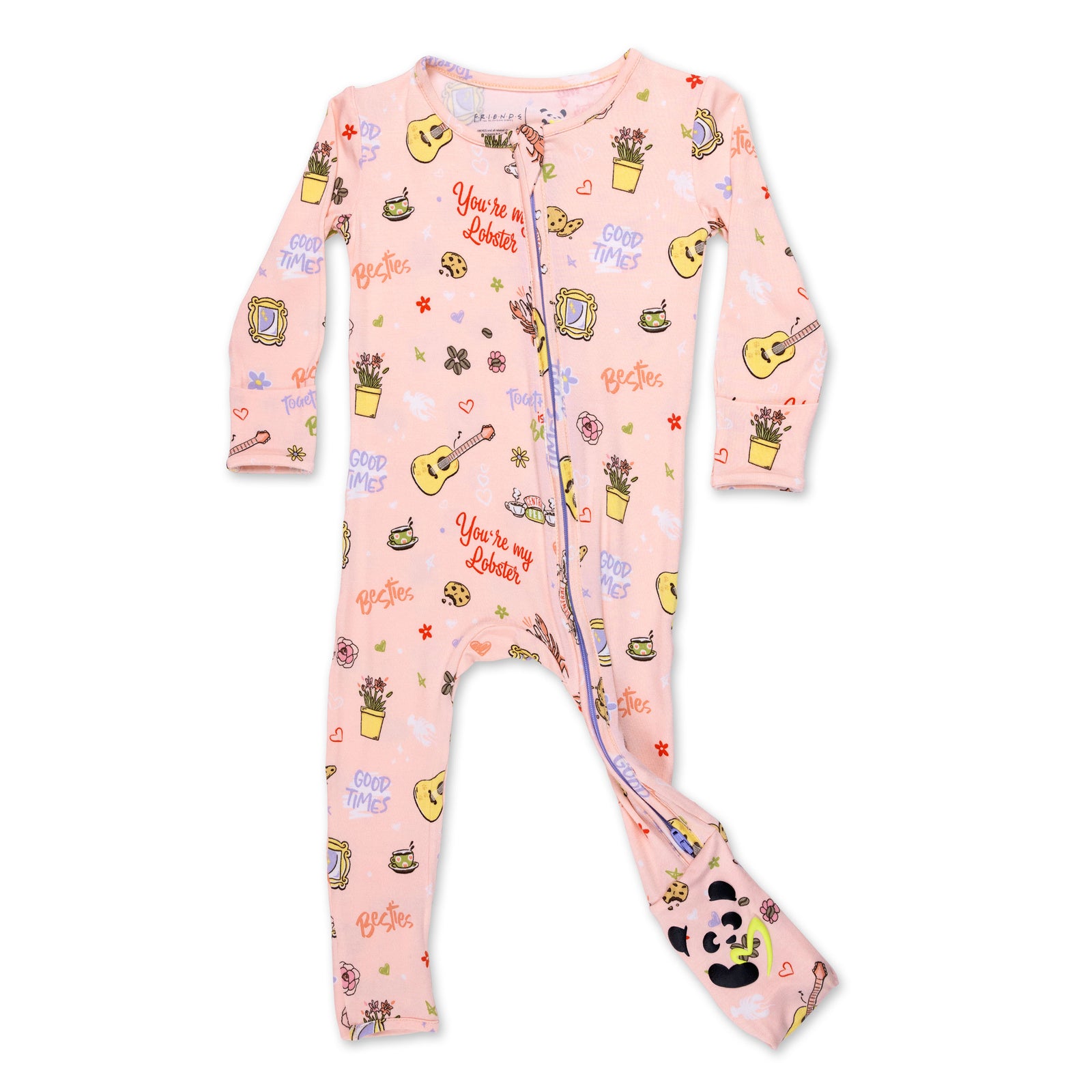 FRIENDS™: You're My Lobster Bamboo Convertible Footie