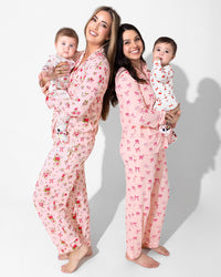 Bows & Blooms Bamboo Women's Pajama Set