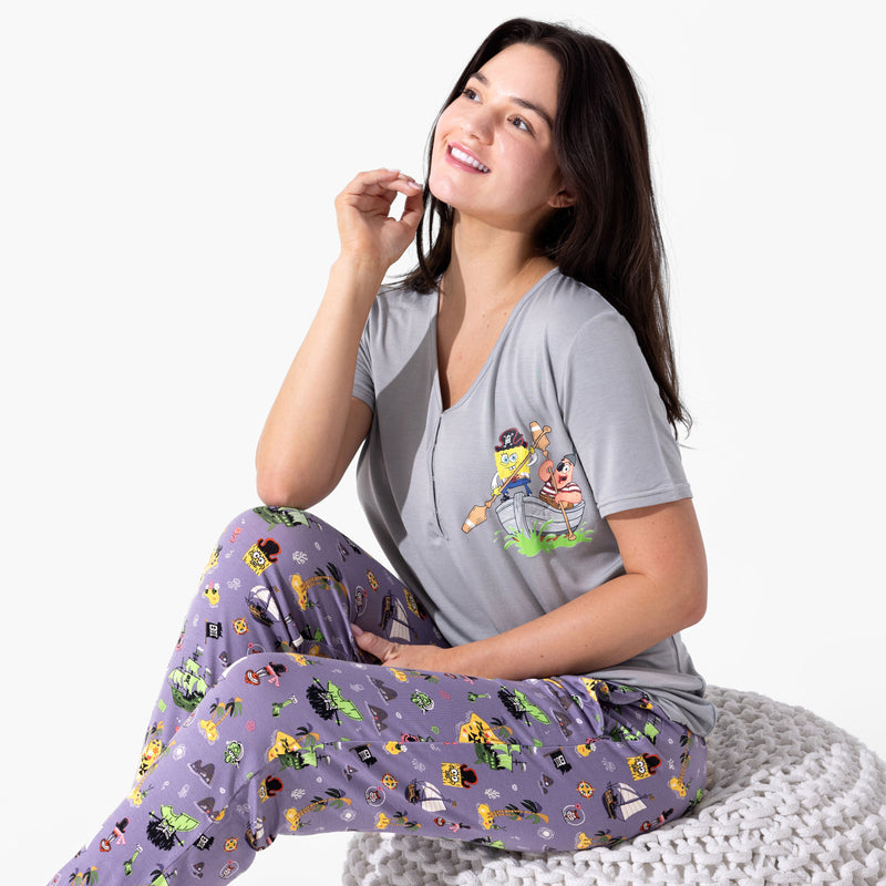 Spongebob SquarePants: Flying Dutchman Bamboo Women's Pajama Set