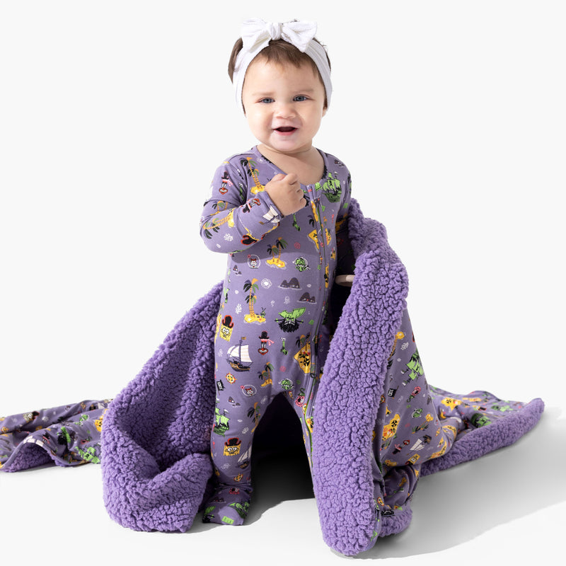 SpongeBob SquarePants: Flying Dutchman Bamboo Sherpa Blanket