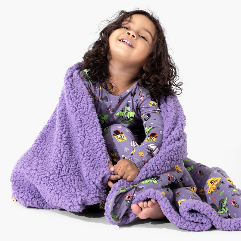 SpongeBob SquarePants: Flying Dutchman Bamboo Sherpa Blanket
