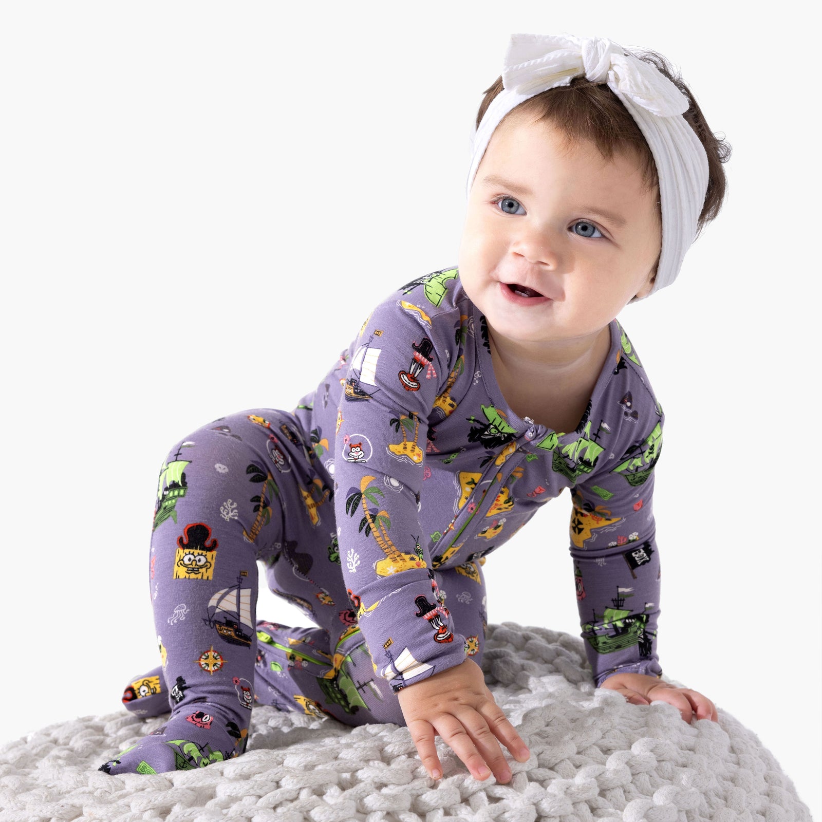 SpongeBob SquarePants: Flying Dutchman Bamboo Convertible Footie