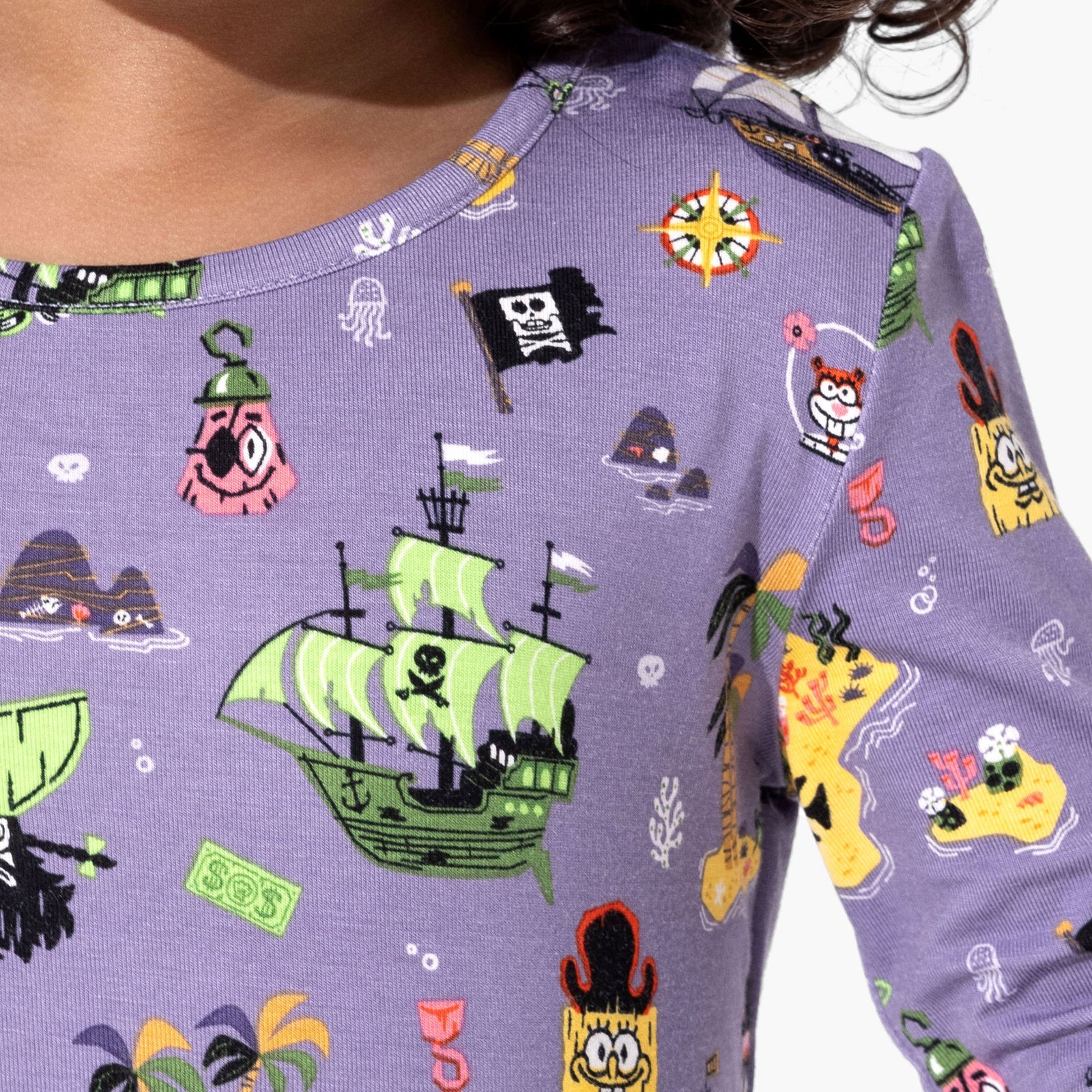 SpongeBob SquarePants: Flying Dutchman Bamboo Kids Pajamas