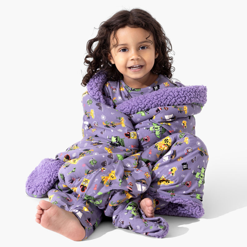 SpongeBob SquarePants: Flying Dutchman Bamboo Sherpa Blanket