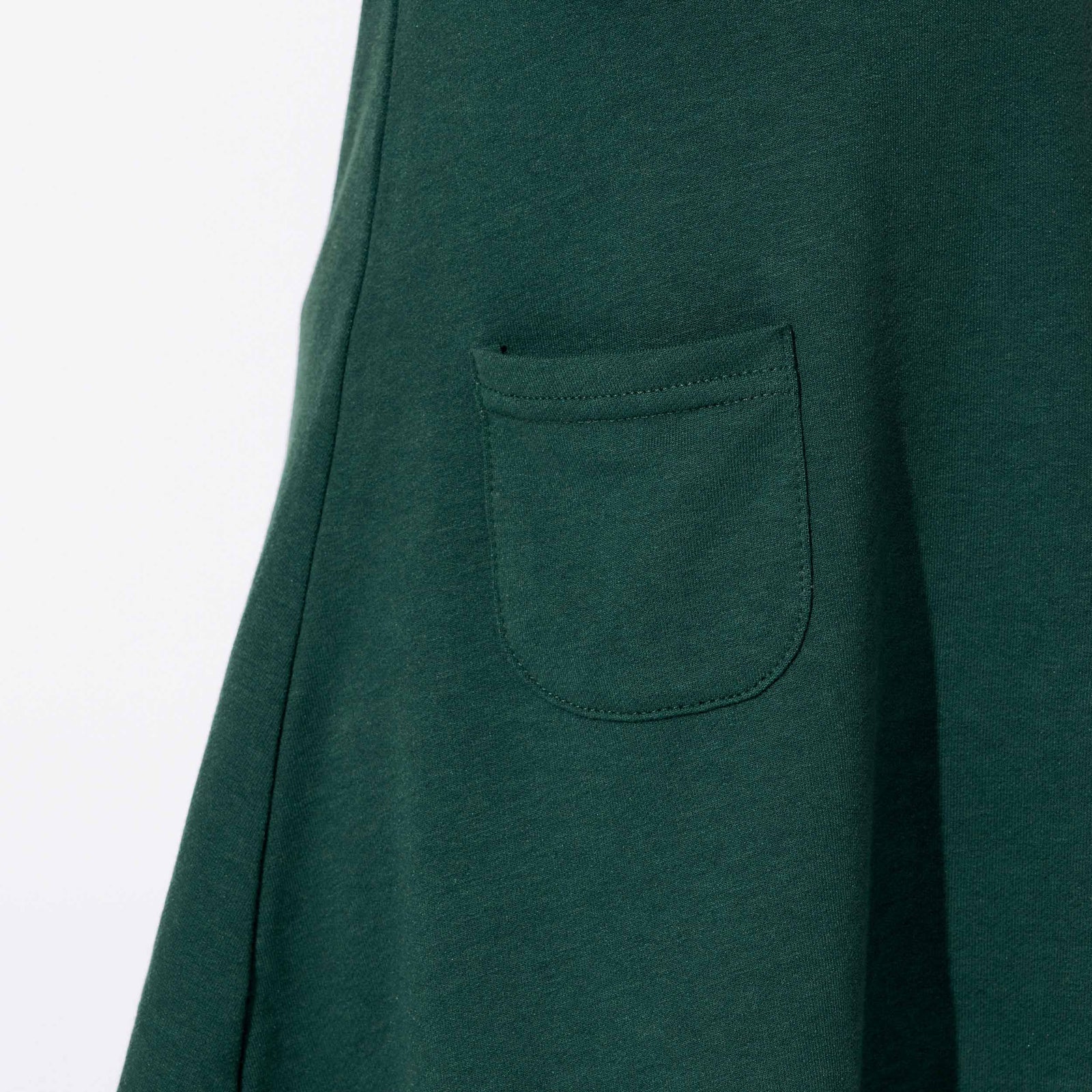 Bellabu Bear Forest Green Bamboo Terry Daywear Girls' Long Sleeve Dress, 2T Bellabu Bear Forest Green Bamboo Terry Daywear Girls' Long Sleeve Dress, 2T