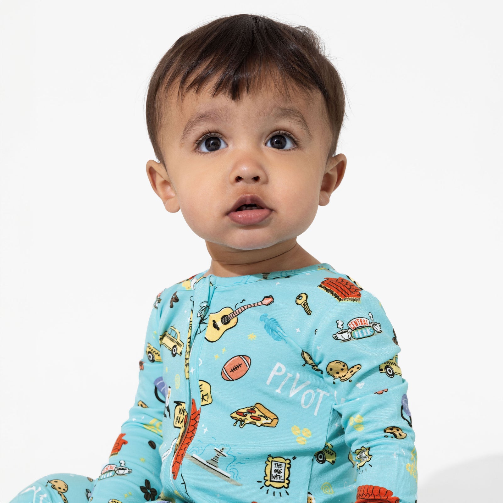 FRIENDS™: Central Perk Bamboo Convertible Footie