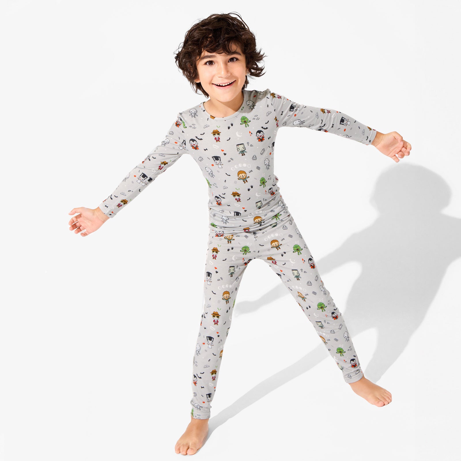 Little Monsters Bamboo Kids Pajamas