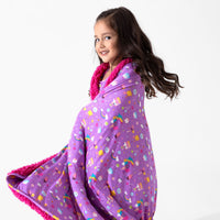 Gabby's Dollhouse: Sweet Treats Bamboo Sherpa Blanket