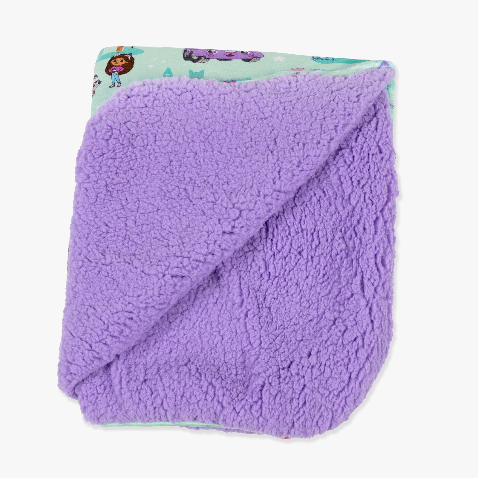 Gabby's Dollhouse: Cat Francisco Bamboo Sherpa Blanket