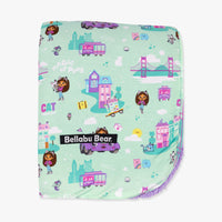 Gabby's Dollhouse: Cat Francisco Bamboo Sherpa Blanket