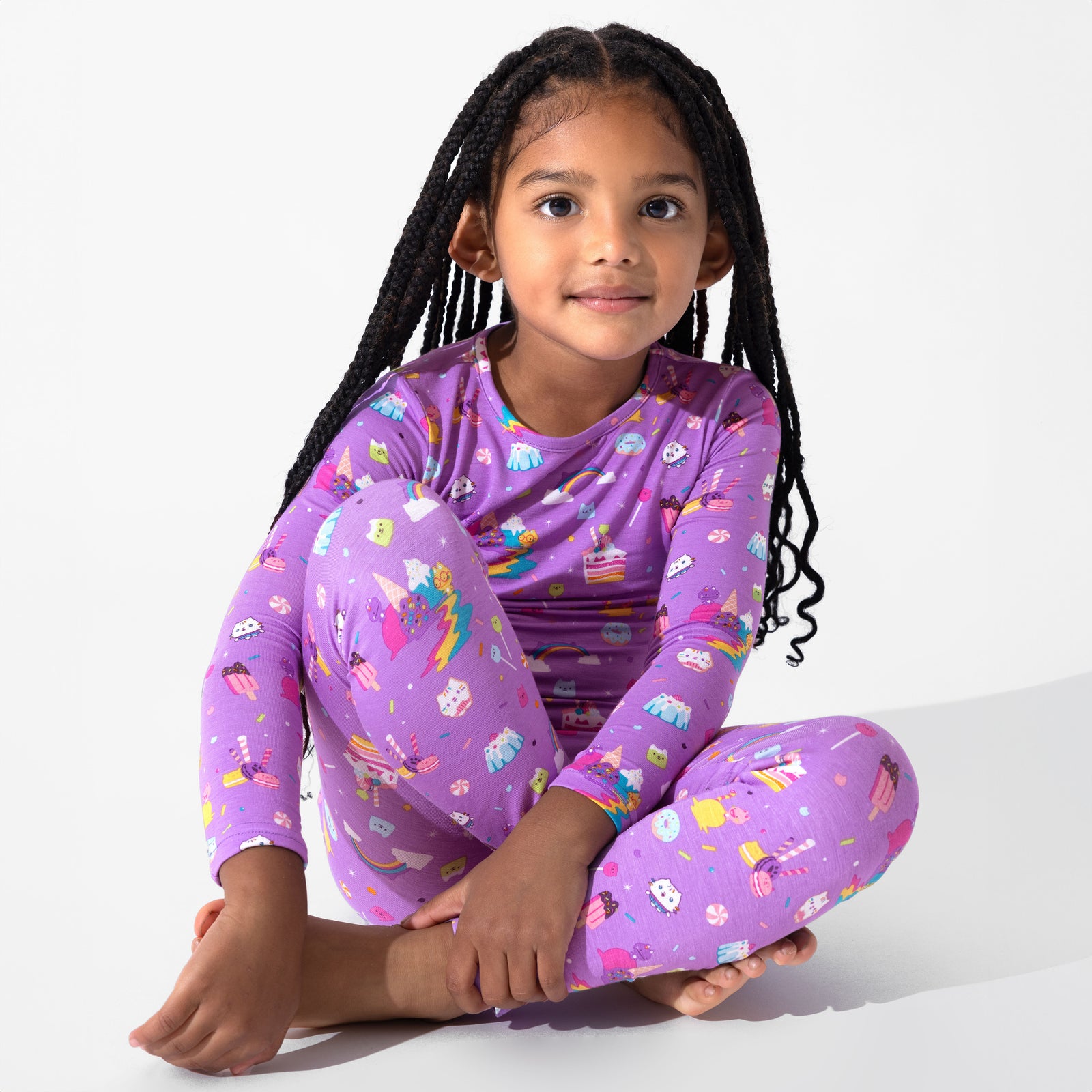 Gabby's Dollhouse: Sweet Treats Bamboo Kids Pajamas