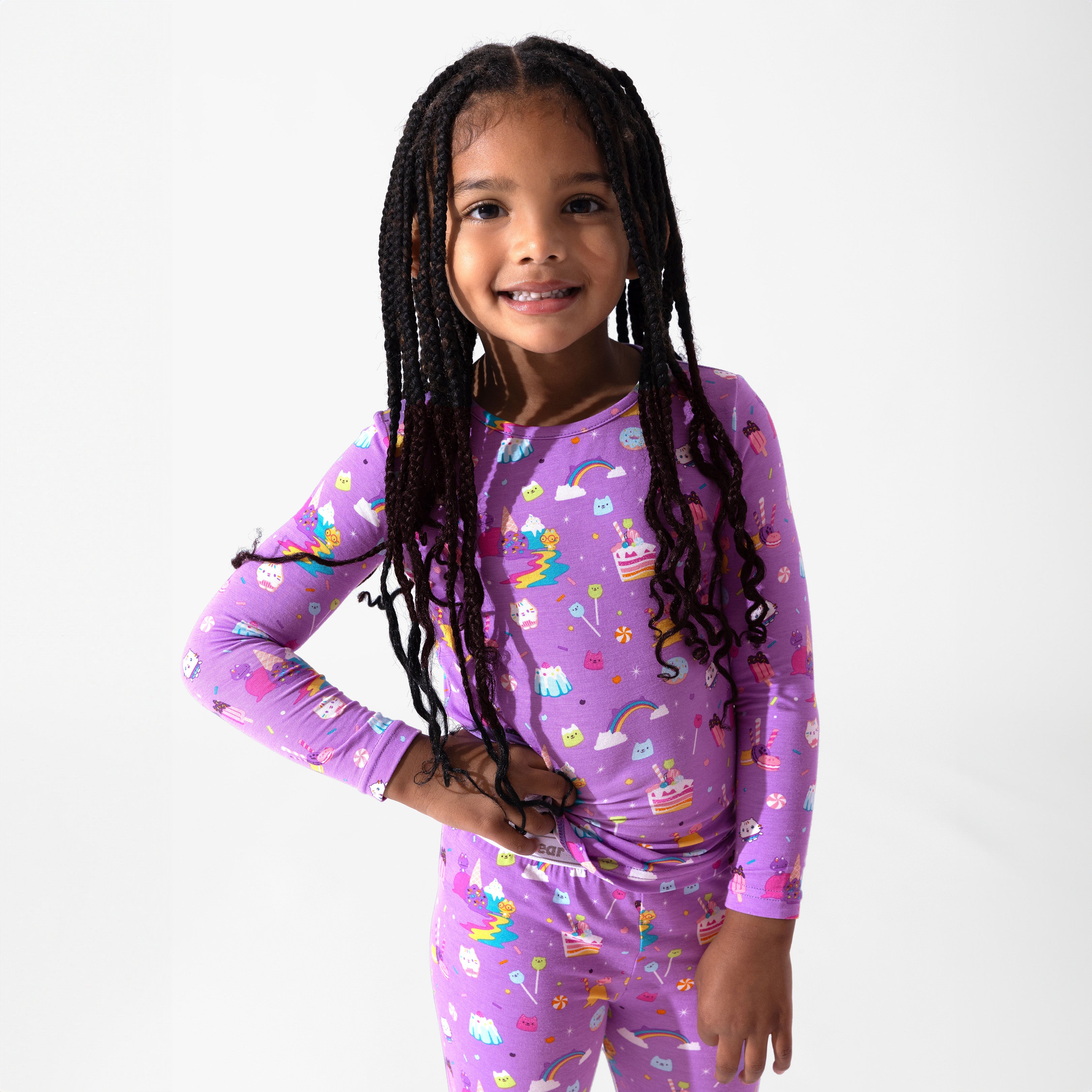 Gabby's Dollhouse Sweet Treats Bamboo Kids Pajamas – Cozy & Fun