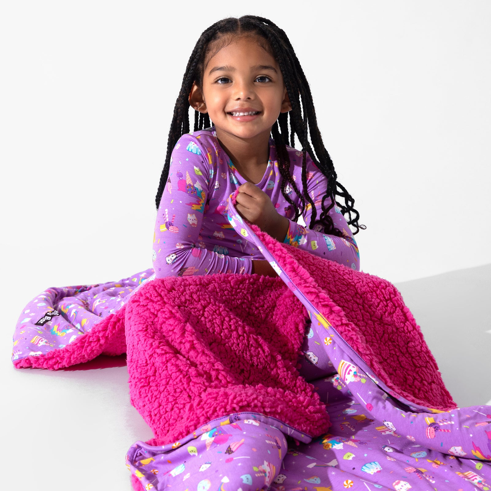 Gabby's Dollhouse: Sweet Treats Bamboo Sherpa Blanket