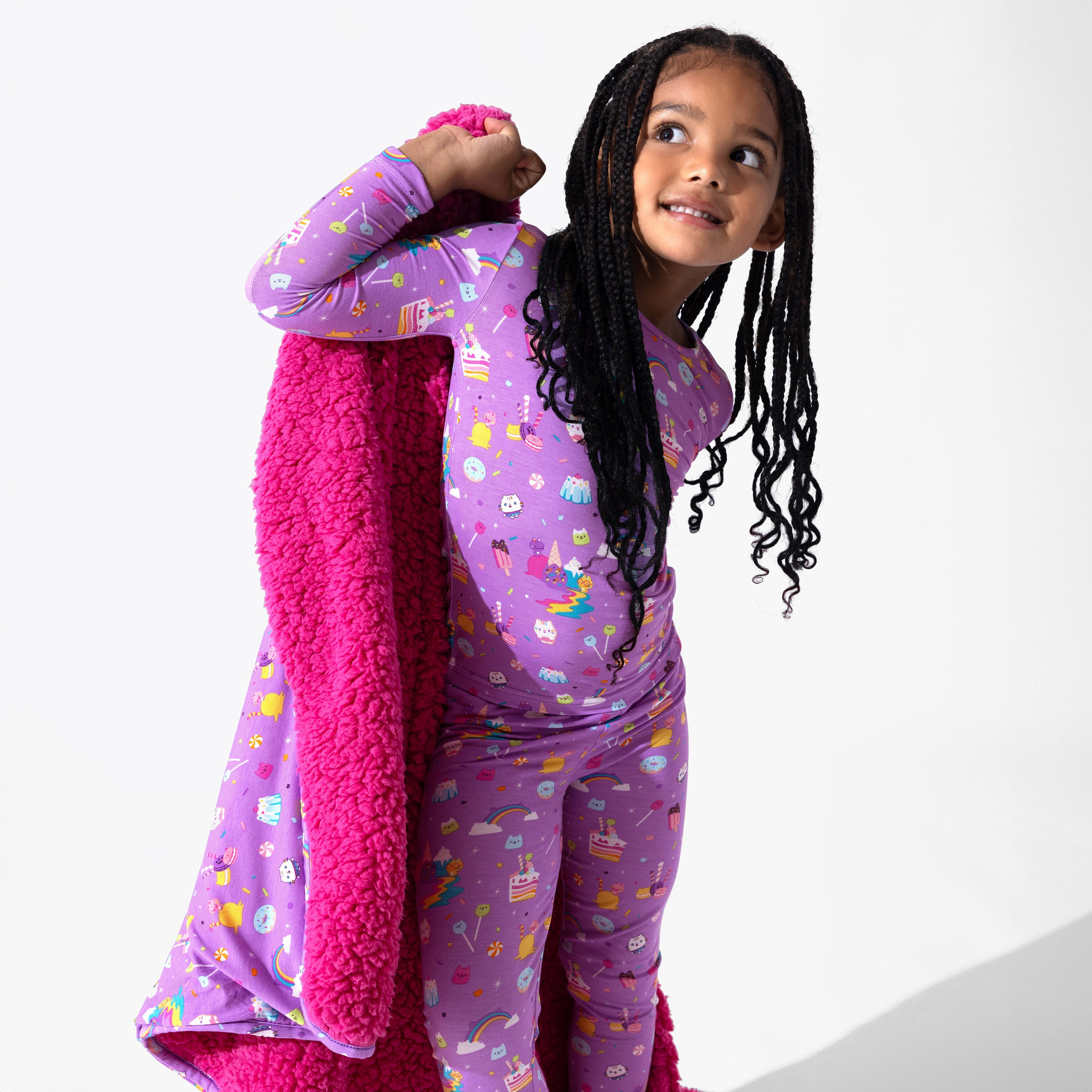 Gabby's Dollhouse Sweet Treats Bamboo Kids Pajamas – Cozy & Fun