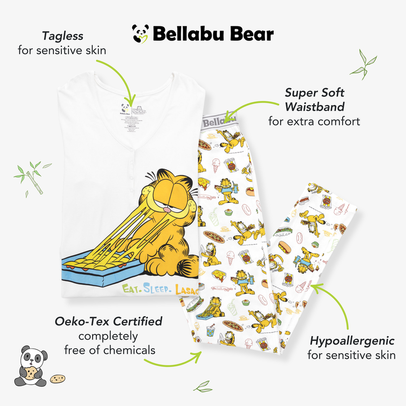 Garfield: Snack Attack Bamboo Women's Pajama Set