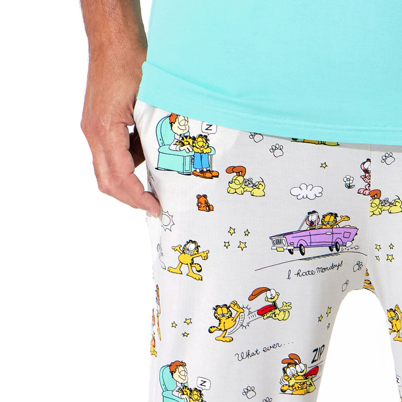 Garfield & Friends Bamboo Men's Pajama Set