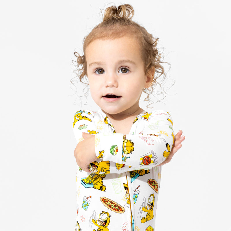 Garfield: Snack Attack Bamboo Convertible Footie